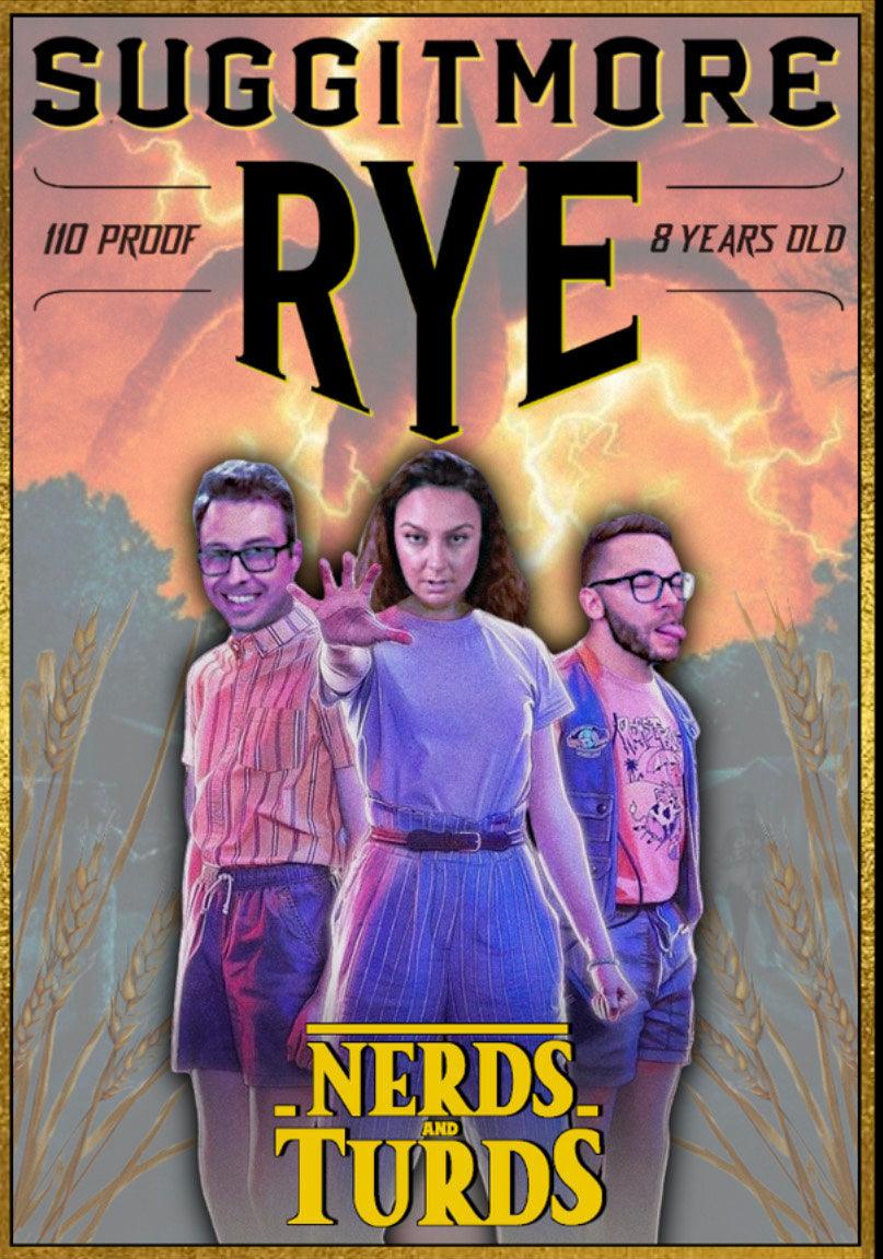 Sagamore 7 Year Old "Nerds & Turds" Single Barrel Rye Whiskey | Free Shipping on orders $400+