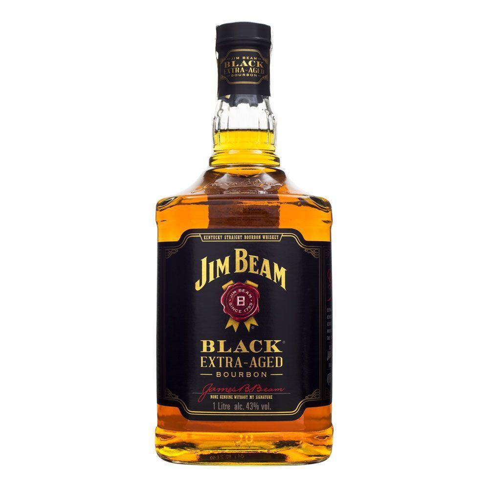 Jim Beam Extra-Aged Black Kentucky Straight Bourbon Whiskey | Free Shipping on orders $400+