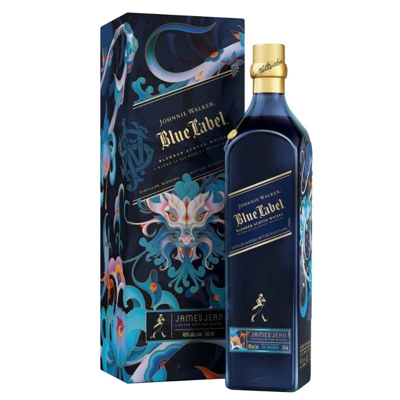 Johnnie Walker Blue Label James Jean Limited Edition Design Year Of The Dragon Scotch Whisky | Free Shipping on orders $400+