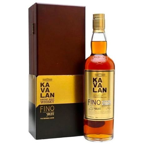 Kavalan Solist FIno Sherry Single Cask Strength Single Malt Whisky Gift Set - De Wine Spot | DWS - Drams/Whiskey, Wines, Sake