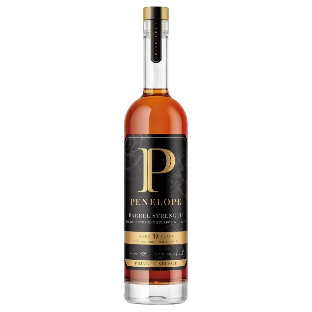 Penelope Private Select Aged 9 Years Barrel Strength Blend of Straight Bourbon Whiskeys | Free Shipping on orders $400+