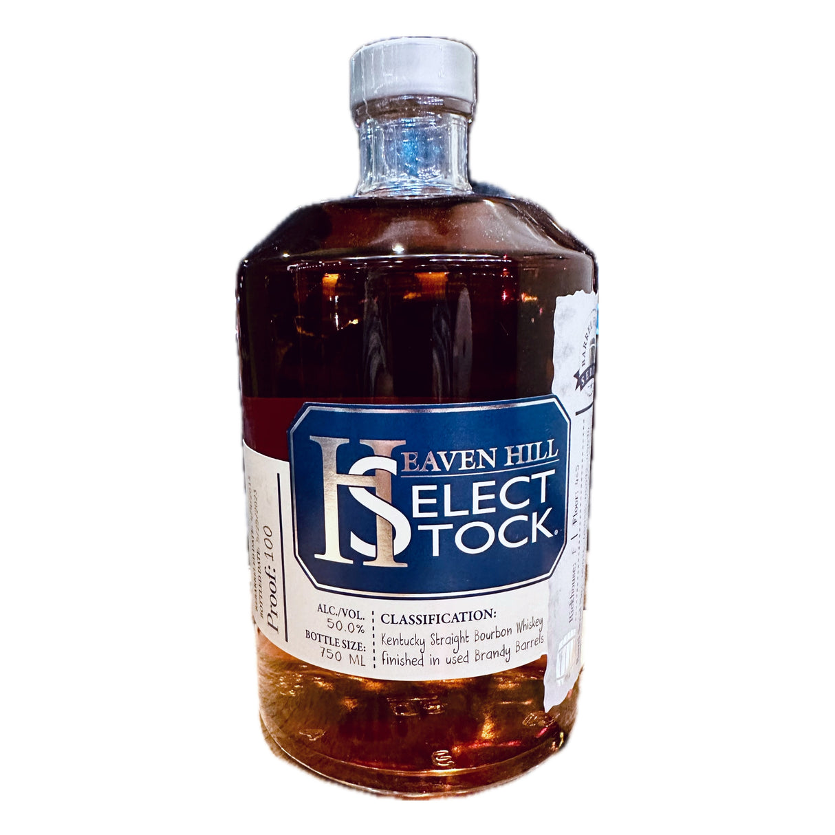 Heaven HIll Select Stock Bourbon Finished in Used Brandy Barrels | Free Shipping on orders $400+