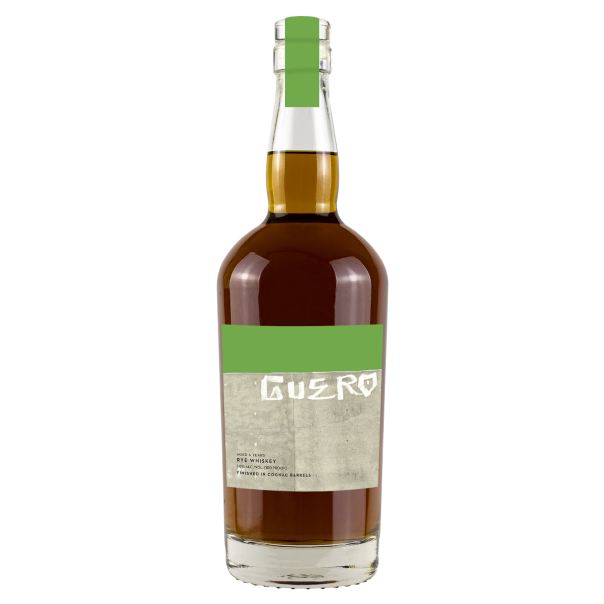 Guero 6 Years Rye Whiskey Finished in Cognac Barrels | Free Shipping on orders $400+