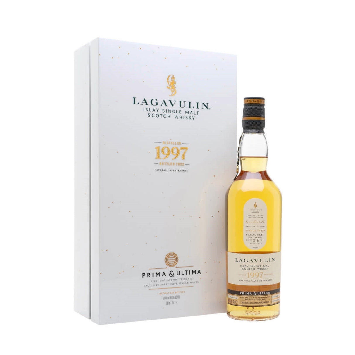 Lagavulin 1997 Prima & Ultima 25 Years Old Single Malt Scotch Whisky | Free Shipping on orders $400+