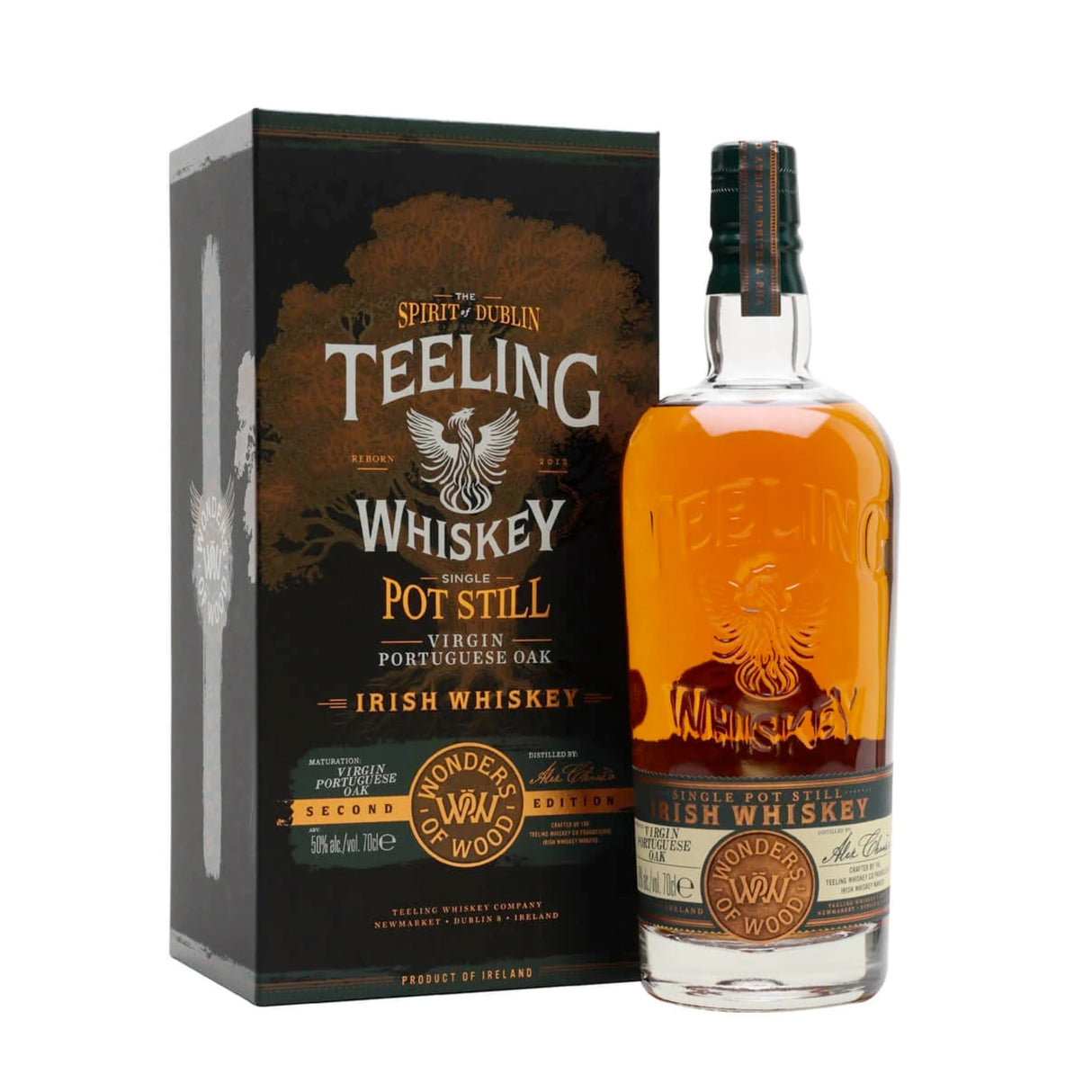 Teeling Wonders of Wood Second Edition Virgin Portuguese Oak Irish Whiskey | Free Shipping on orders $400+