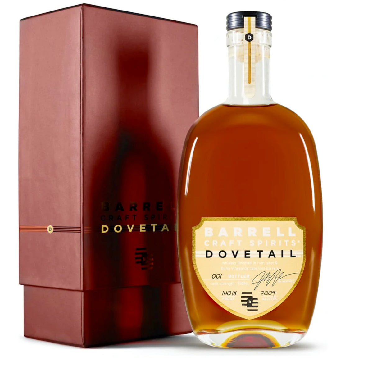 Barrell Craft Spirits Limited Edition Gold Label Dovetail Whiskey | Free Shipping on orders $400+