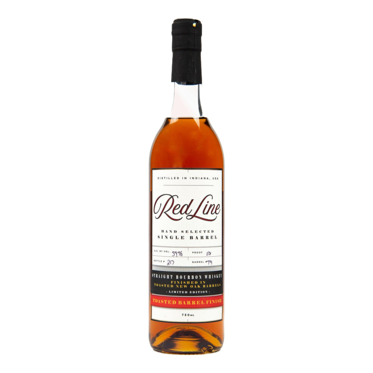 Red Line 6 Year Single Barrel Toasted Barrel Bourbon | Free Shipping on orders $400+