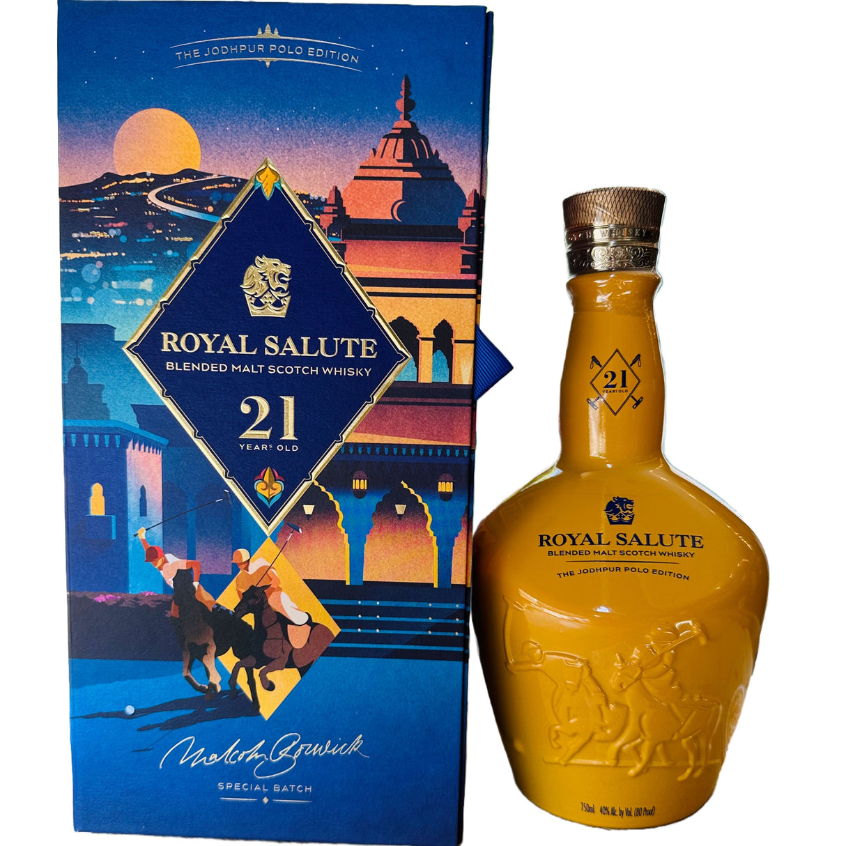 Chivas Regal Royal Salute 21 Years Old The Jodhpur Polo Edition Blended Malt Scotch Whisky | Free Shipping on orders $400+