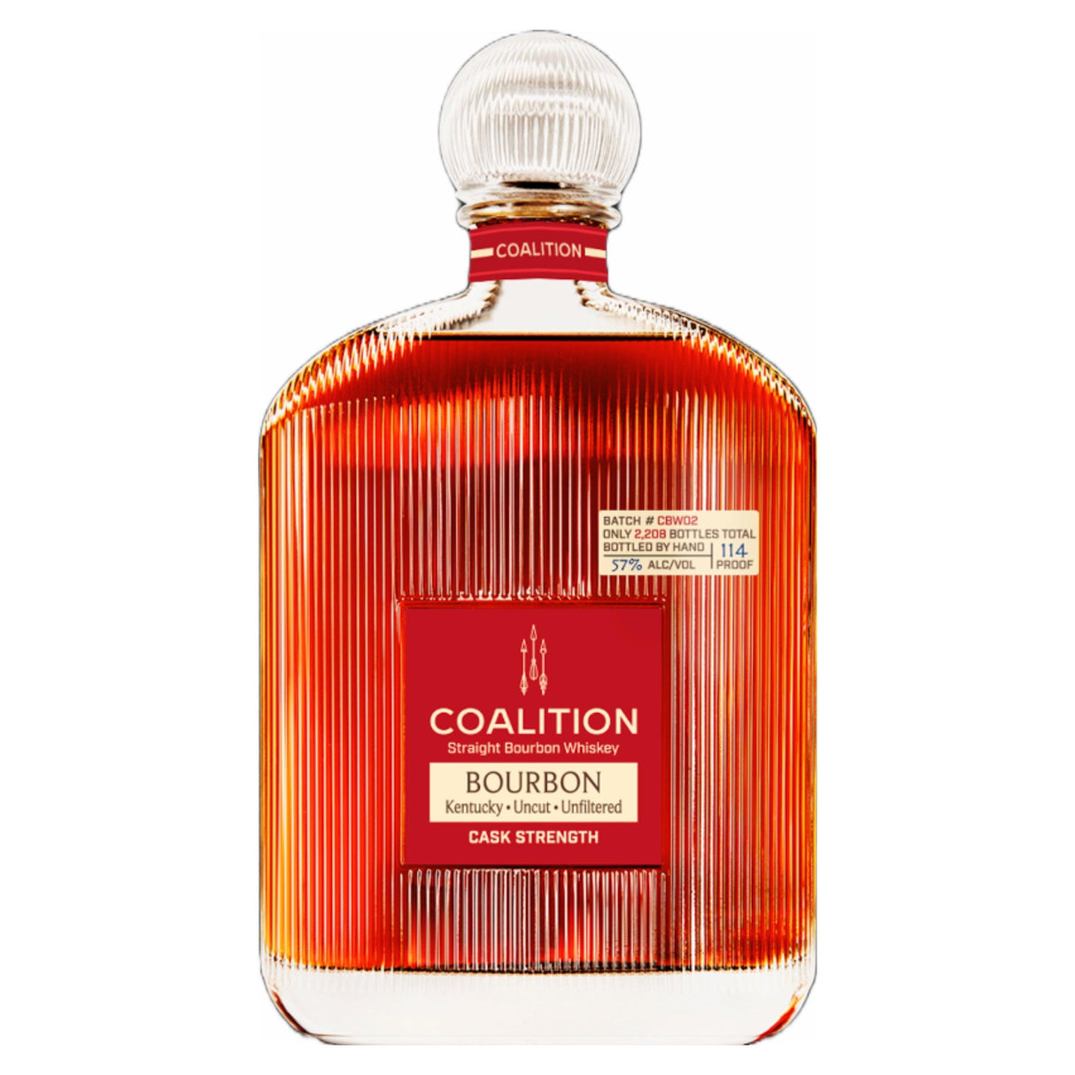Coalition Cask Strength Straight Bourbon Whiskey | Free Shipping on orders $400+