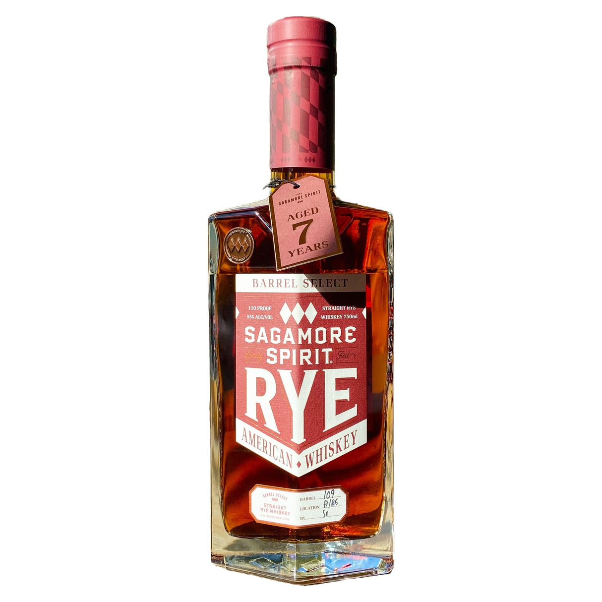 Sagamore 7 Year Old "R/Bourbon II" Single Barrel Rye Whiskey | Free Shipping on orders $400+
