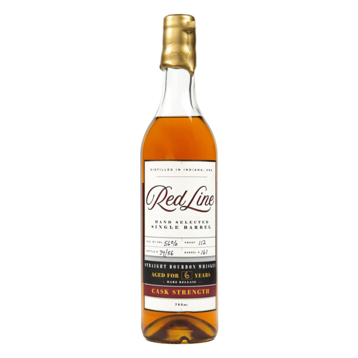 Red Line 6 Year Single Barrel Cask Strength Straight Bourbon | Free Shipping on orders $400+