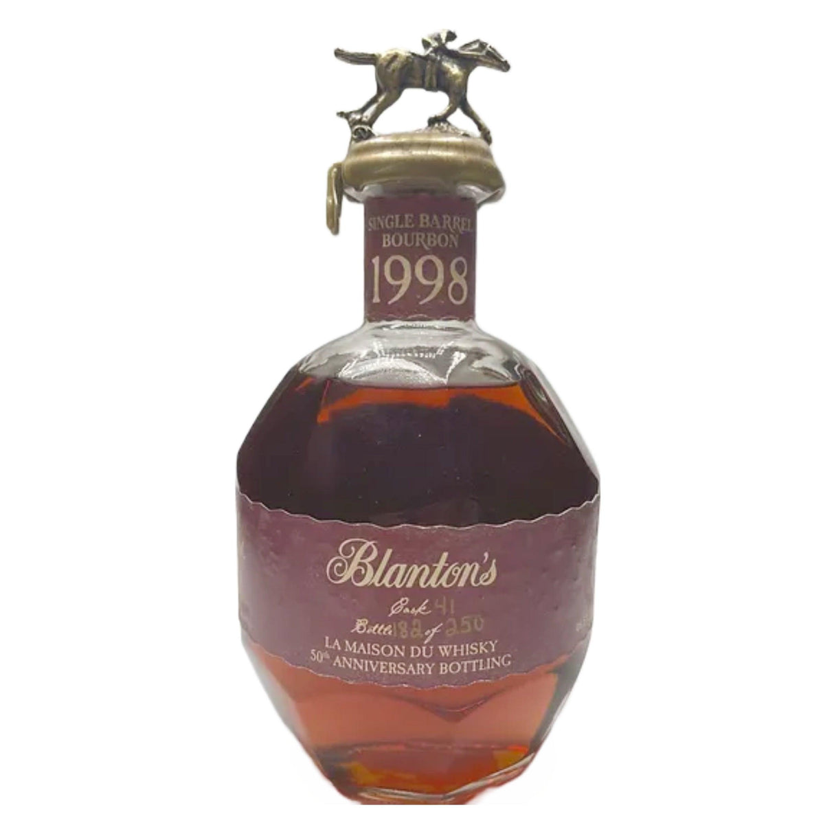 Blanton's La Maison Du Whisky 1998 50th Anniversary Bottling Single Barrel Bourbon | Free Shipping on orders $400+