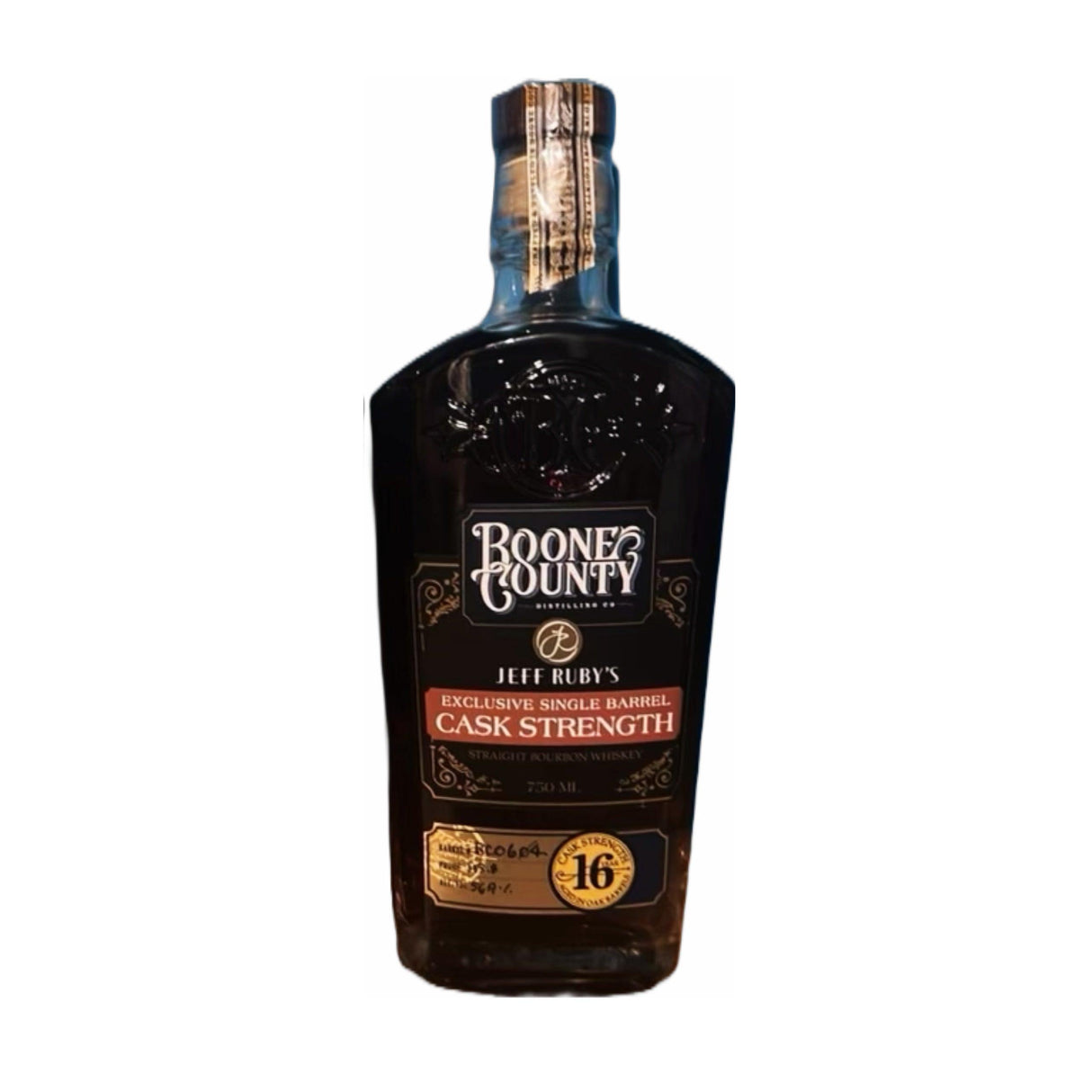 Boone County 16 Years Old Single Barrel Bourbon Whiskey | Free Shipping on orders $400+