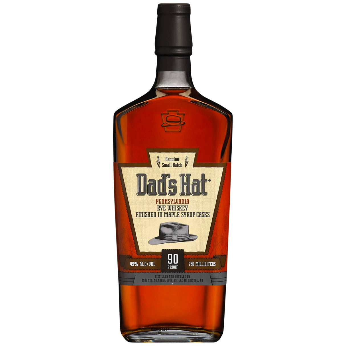 Dad's Hat Pennsylvania Rye Whiskey Maple Cask Finished | Free Shipping on orders $400+