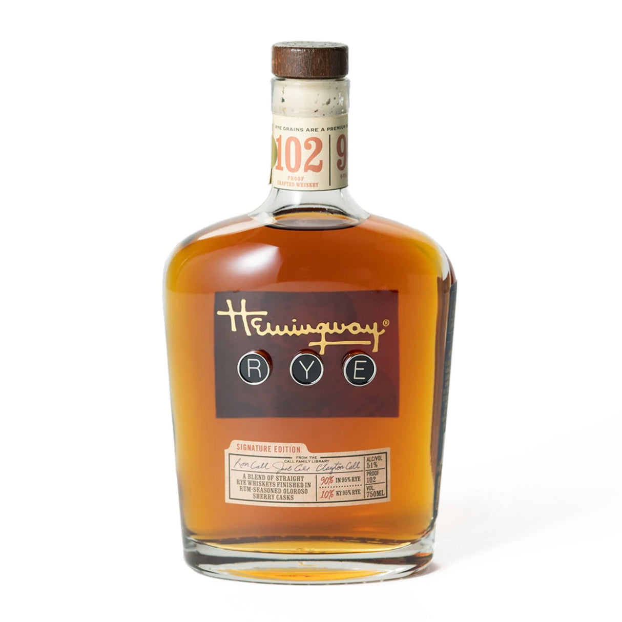 Hemingway Signature Edition Rye Whiskey | Free Shipping on orders $400+