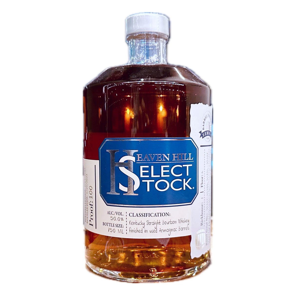 Heaven HIll Select Stock Bourbon Finished in Used Armagnac Barrels | Free Shipping on orders $400+