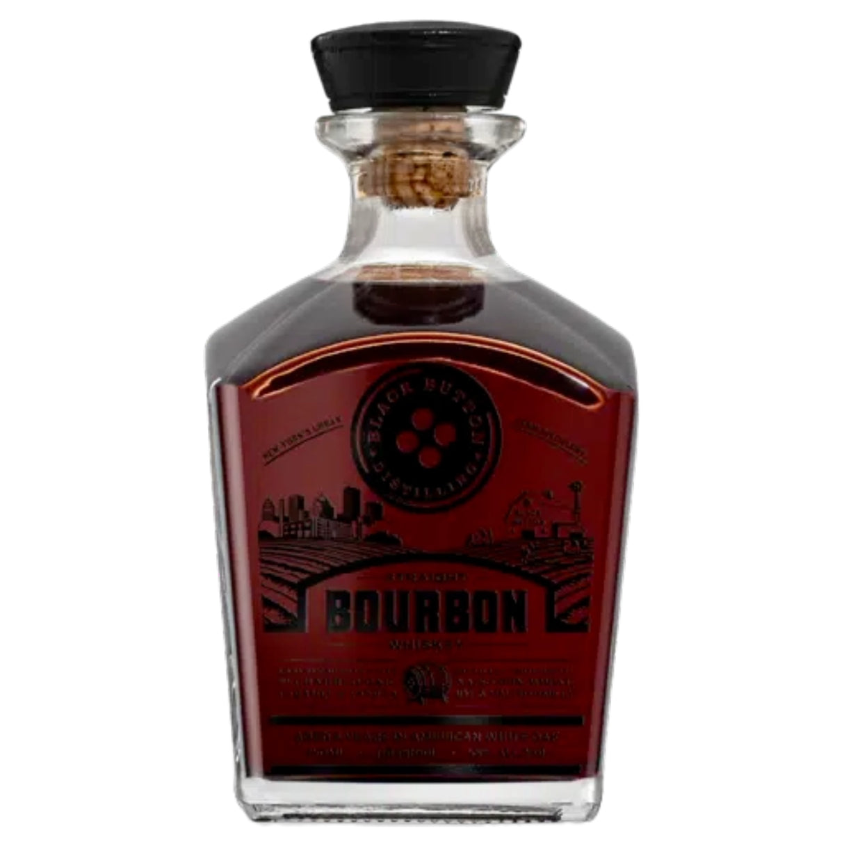 Black Button Distilling 10th Anniversary Four Grain Straight Bourbon | Free Shipping on orders $400+