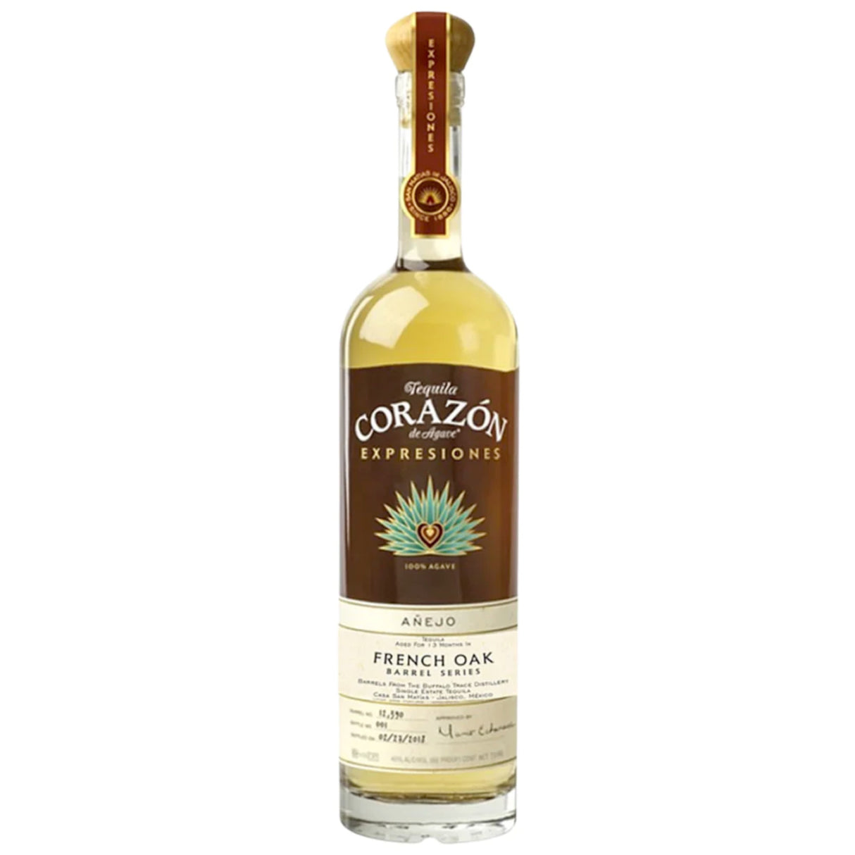 Expresiones Del Corazon French Oak Anejo Tequila | Free Shipping on orders $400+