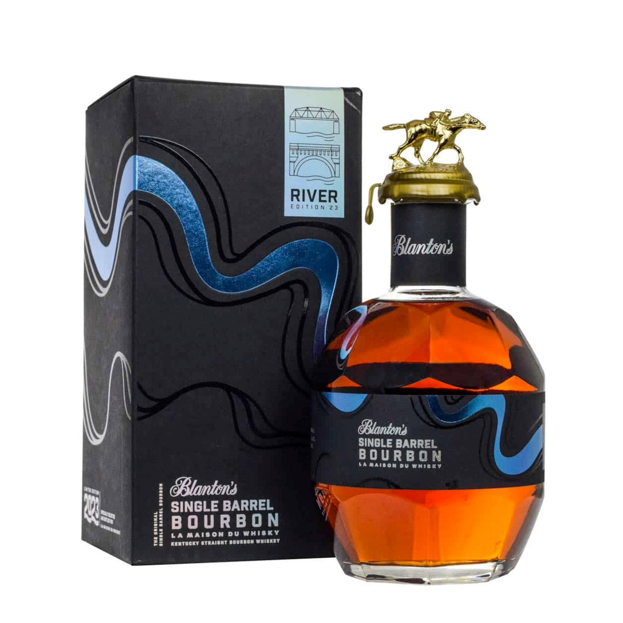 Blanton's La Maison Du Whisky River Edition 2023 Single Barrel Bourbon | Free Shipping on orders $400+