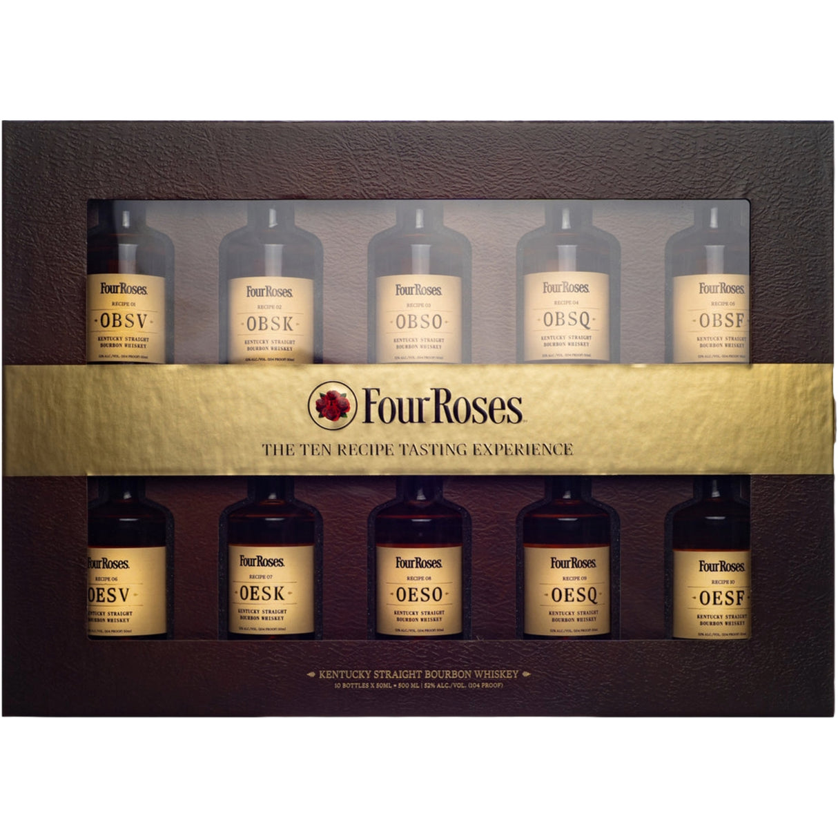 Four Roses Ten Recipe Bourbon Tasting Set | Free Shipping on orders $400+