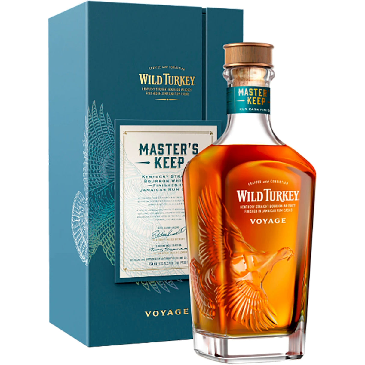 Wild Turkey Voyage Kentucky Straight Bourbon Whiskey Finished in Jamaican Rum Casks | Free Shipping on orders $400+