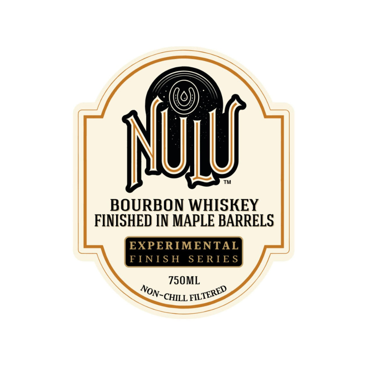 NULU 5 Year Old Bourbon Whiskey Maple Barrel Finish | Free Shipping on orders $400+