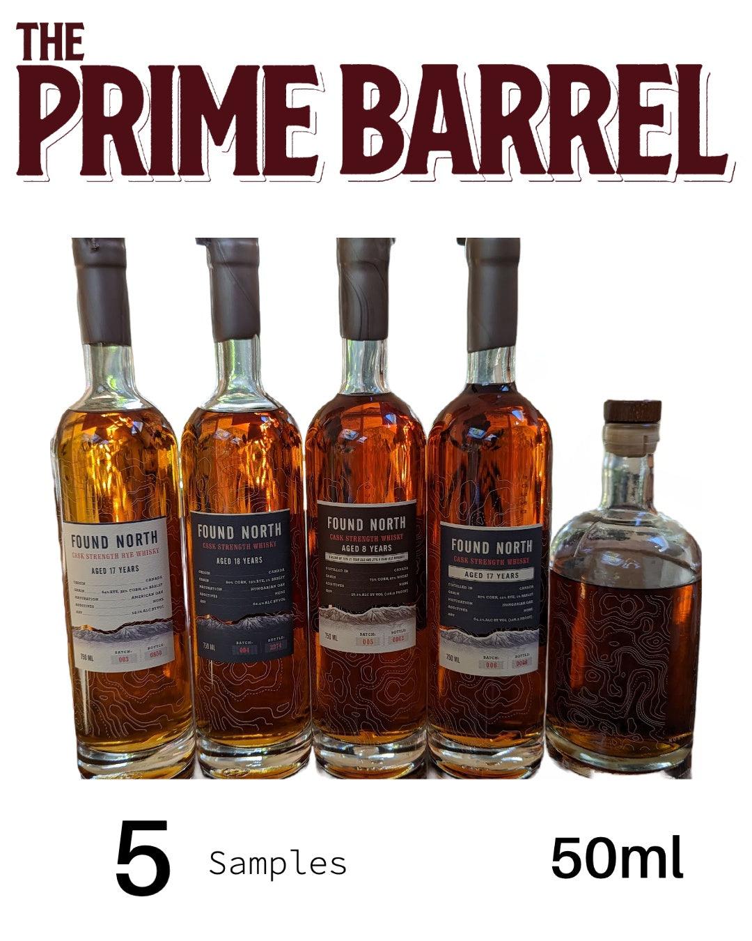 Found North Whisky Sample Set | Free Shipping on orders $400+