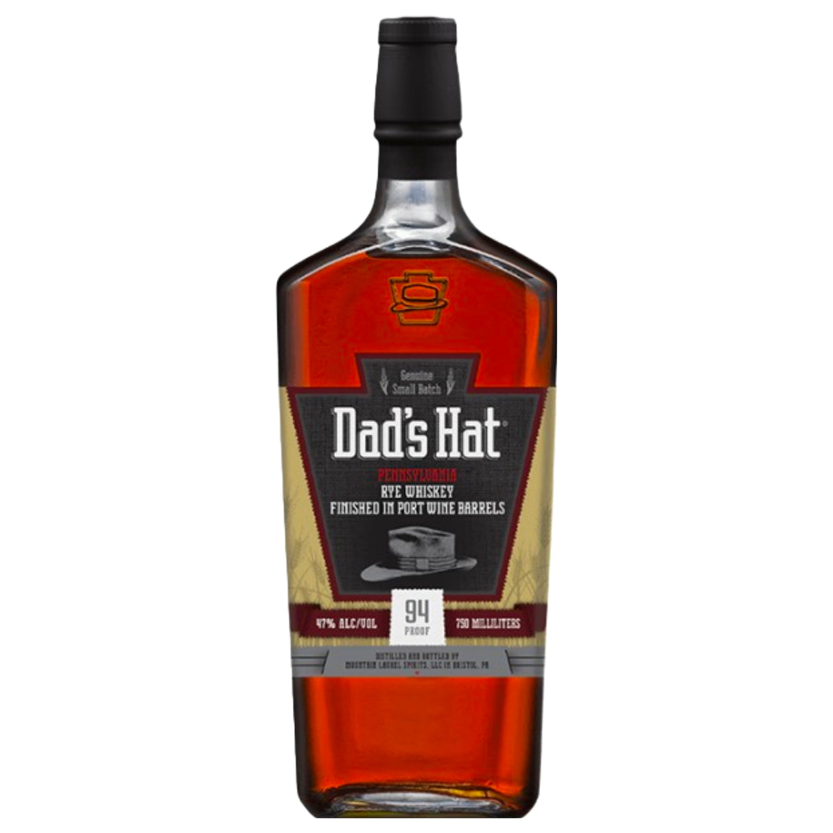 Dad's Hat Pennsylvania Rye Whiskey Port Cask Finished | Free Shipping on orders $400+