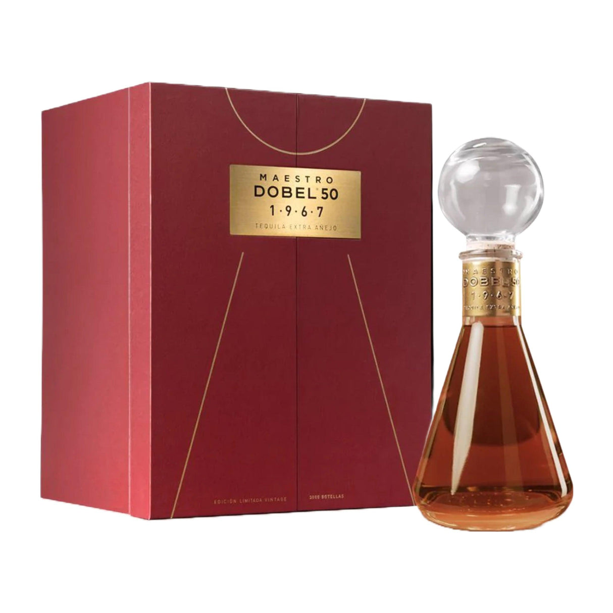 Maestro Dobel 50 Limited Release 1967 Extra Anejo Tequila | Free Shipping on orders $400+