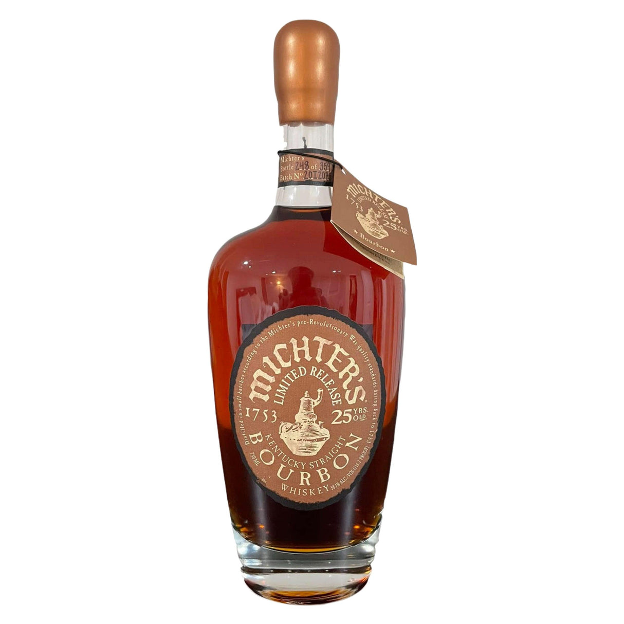 Michter's 25 Year Old Single Barrel Bourbon | Free Shipping on orders $400+