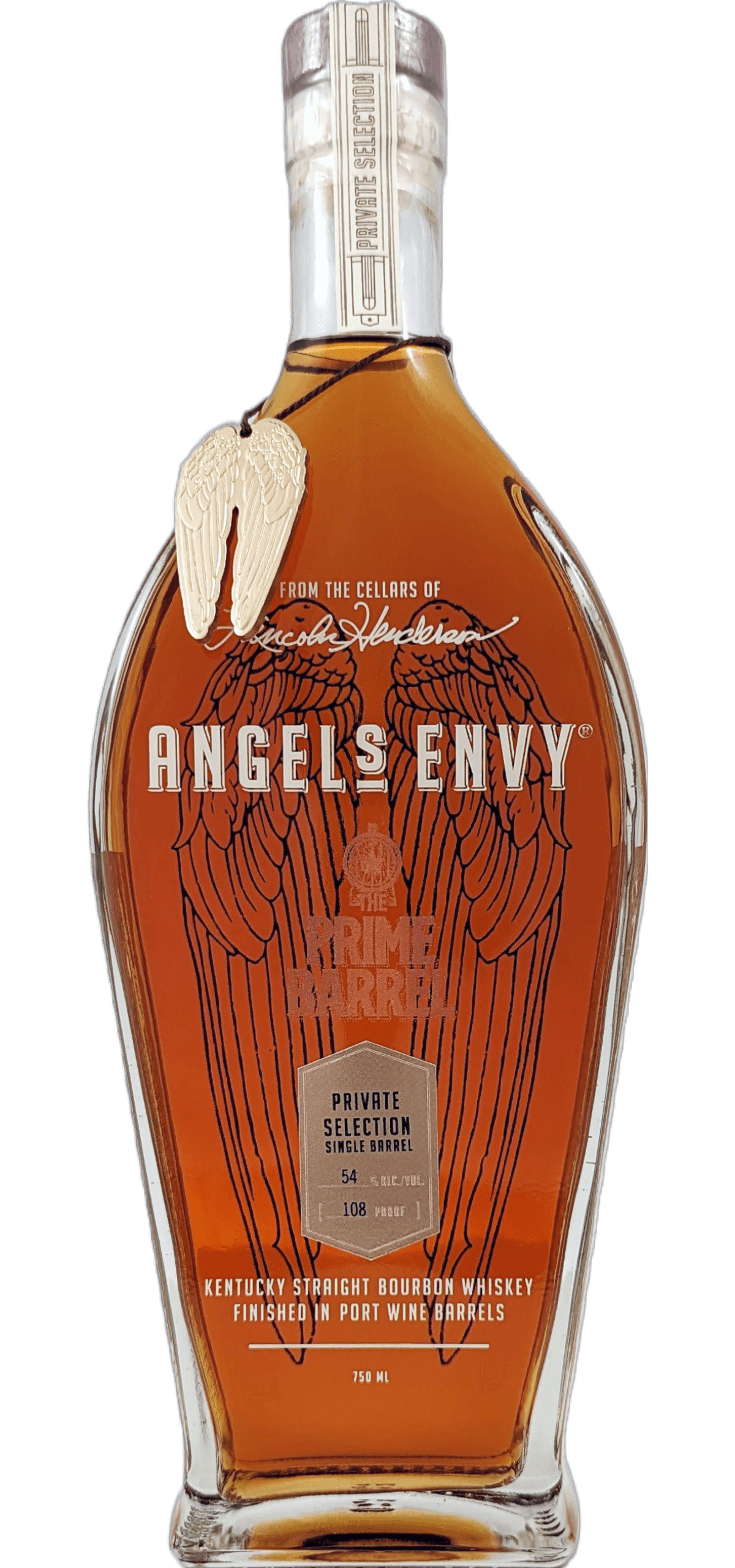 Angel's Envy "Devil's Advocate" Single Barrel Kentucky Straight Bourbon Whiskey Finished In Port Wine Barrels The Prime Barrel Pick #54 - De Wine Spot | DWS - Drams/Whiskey, Wines, Sake