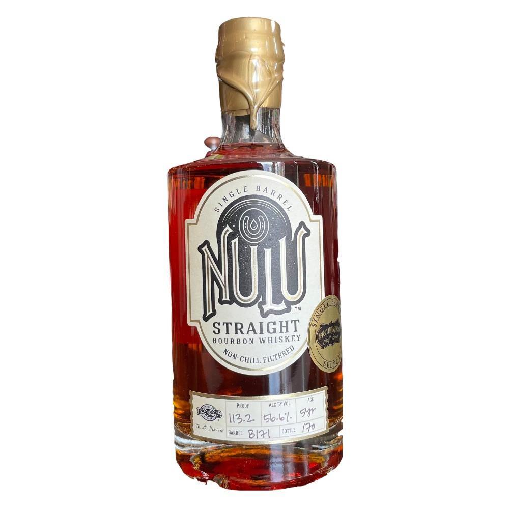 NULU 5 Years Single Barrel Straight Bourbon Whiskey | Free Shipping on orders $400+