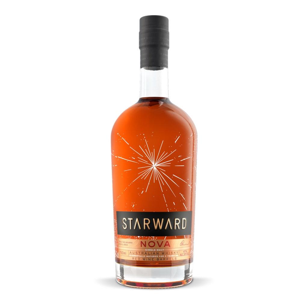 Starward Single Malt Whisky Nova Matured In Red Wine Barrels | Free Shipping on orders $400+
