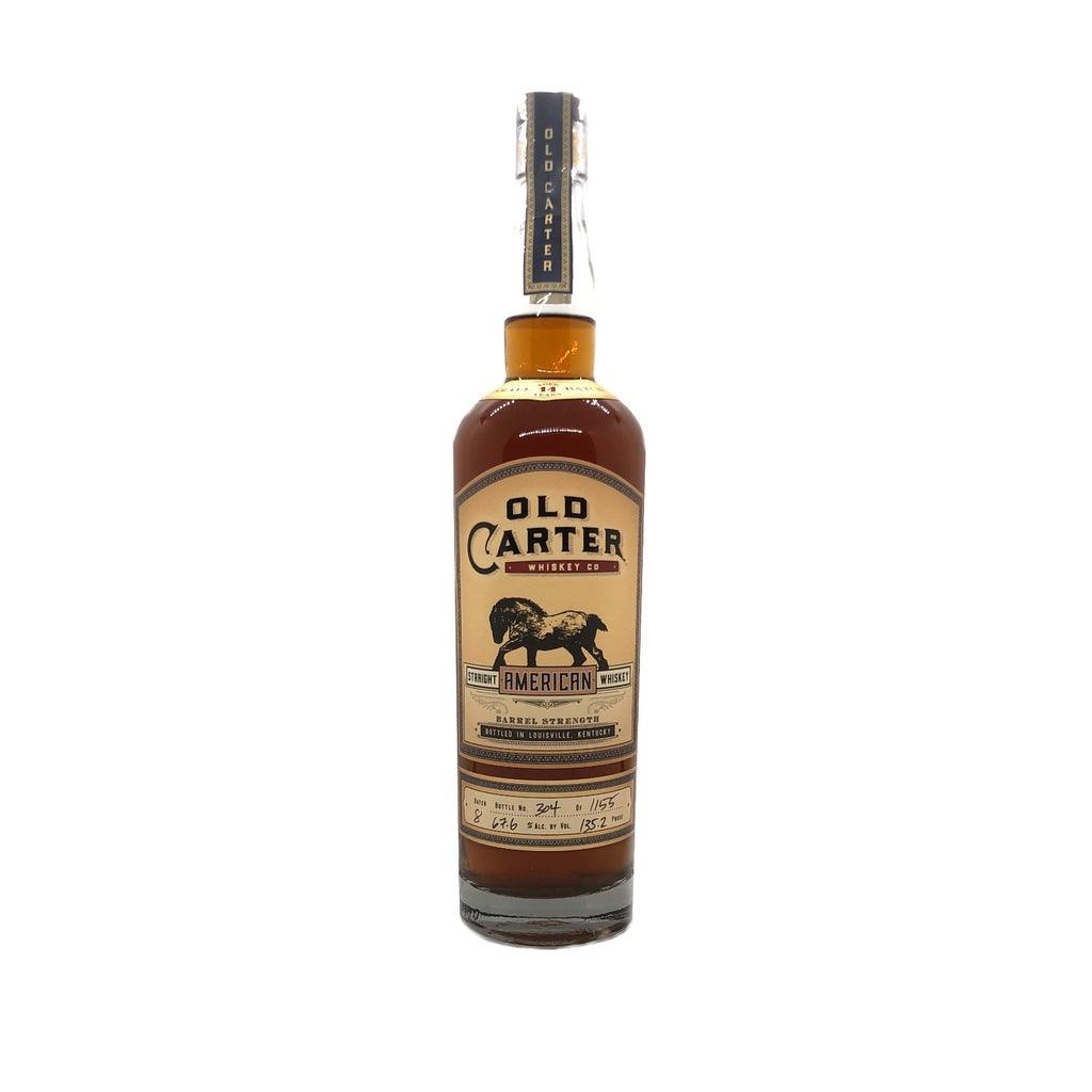 Old Carter 14 Year Old Barrel Strength Straight American Whiskey | Free Shipping on orders $400+