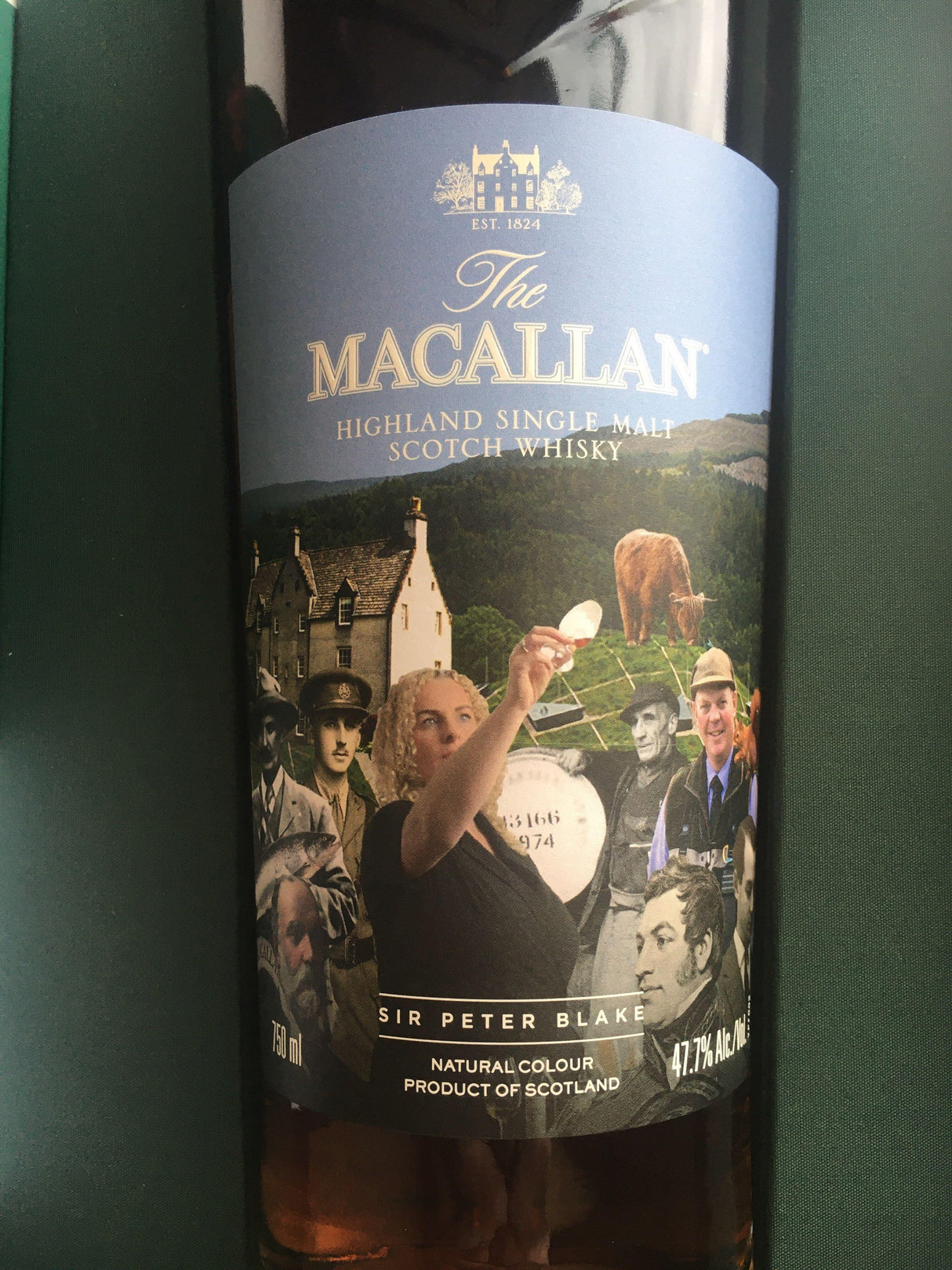 Macallan Sir Peter Blake Tier B Highland Single Malt Scotch Whisky | Free Shipping on orders $400+