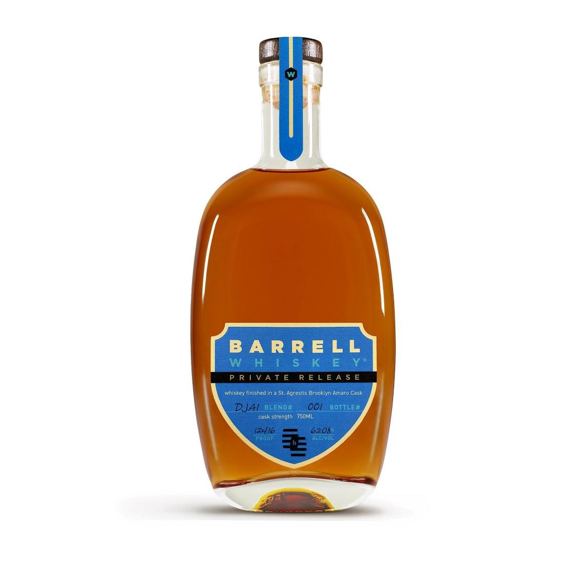 Barrell Craft Spirits Private Release Kentucky Whiskey Finished in a St. Agrestis Brooklyn Amaro Cask | Free Shipping on orders $400+