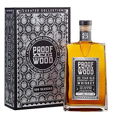 Proof and Wood 100 Seasons 25 Year Old American Whiskey - De Wine Spot | DWS - Drams/Whiskey, Wines, Sake