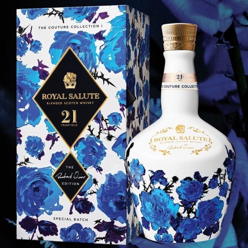 Chivas Regal Royal Salute 21 Years Richard Quinn The Couture Collection White Blended Scotch Whisky | Free Shipping on orders $400+