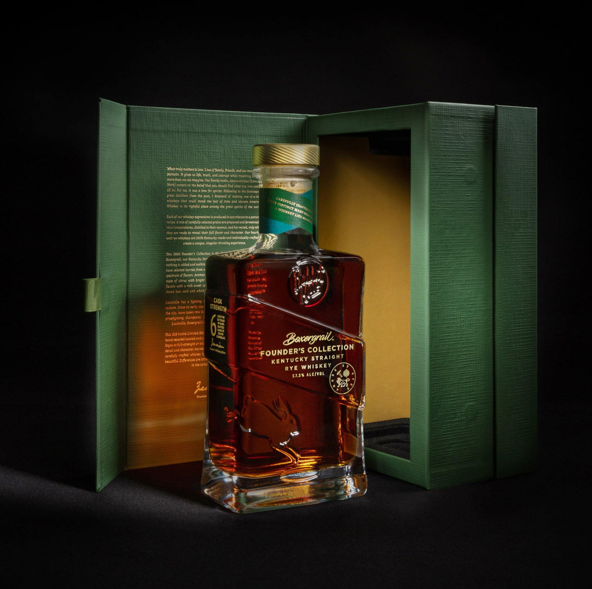 Rabbit Hole Boxergrail Founder’s Collection Kentucky Straight Rye Whiskey | Free Shipping on orders $400+