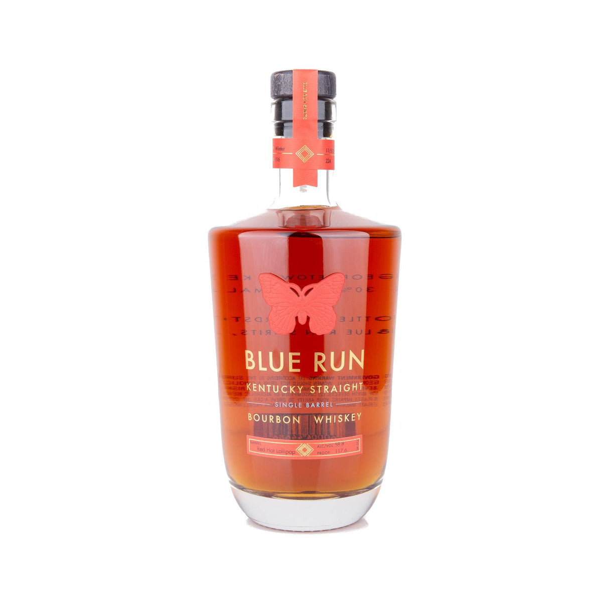 Blue Run Kentucky Straight High Rye Bourbon Single Barrel Whiskey | Free Shipping on orders $400+