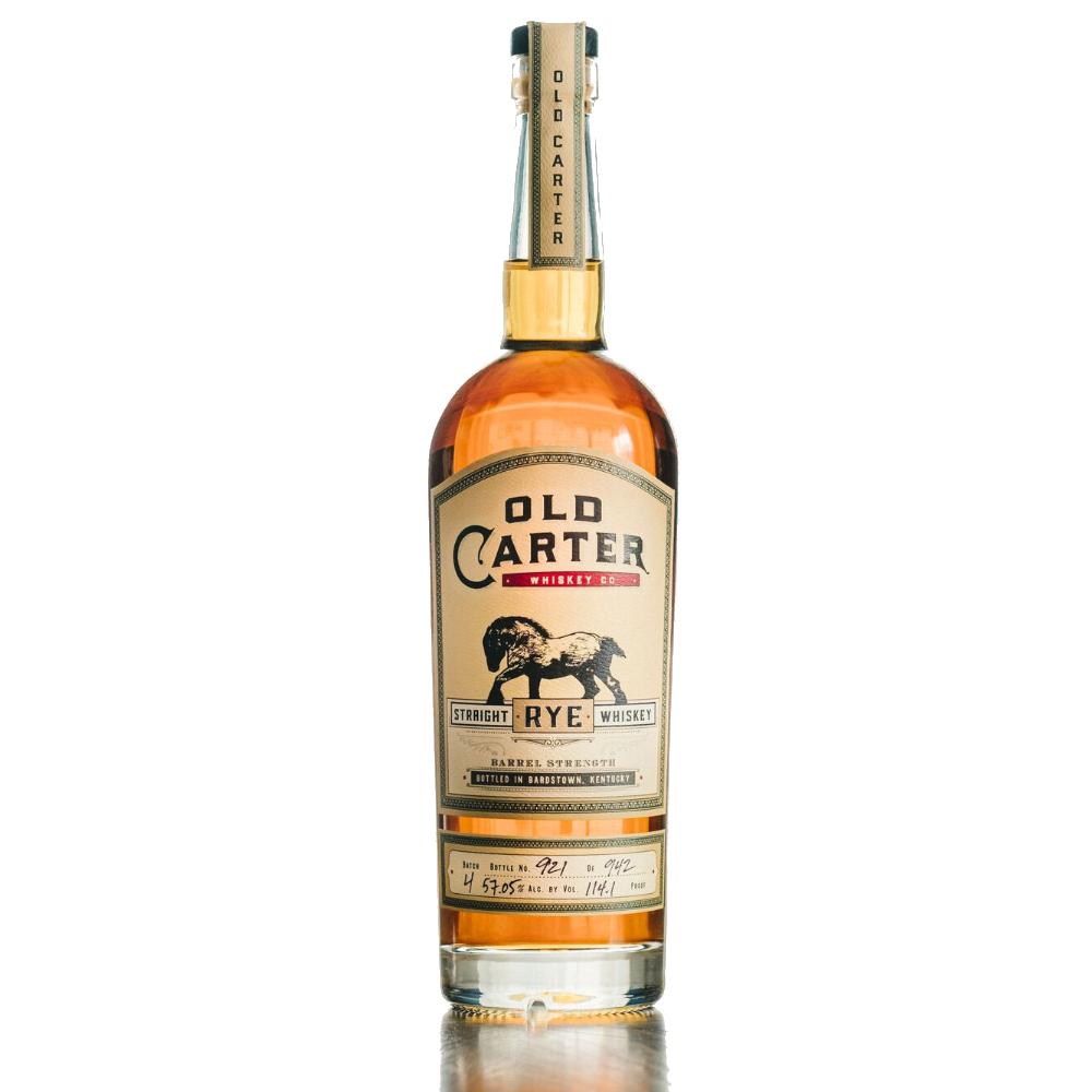 Old Carter Straight Rye Whiskey | Free Shipping on orders $400+