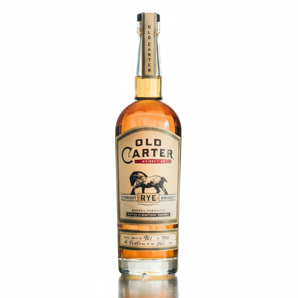 Old Carter Straight Rye Whiskey | Free Shipping on orders $400+