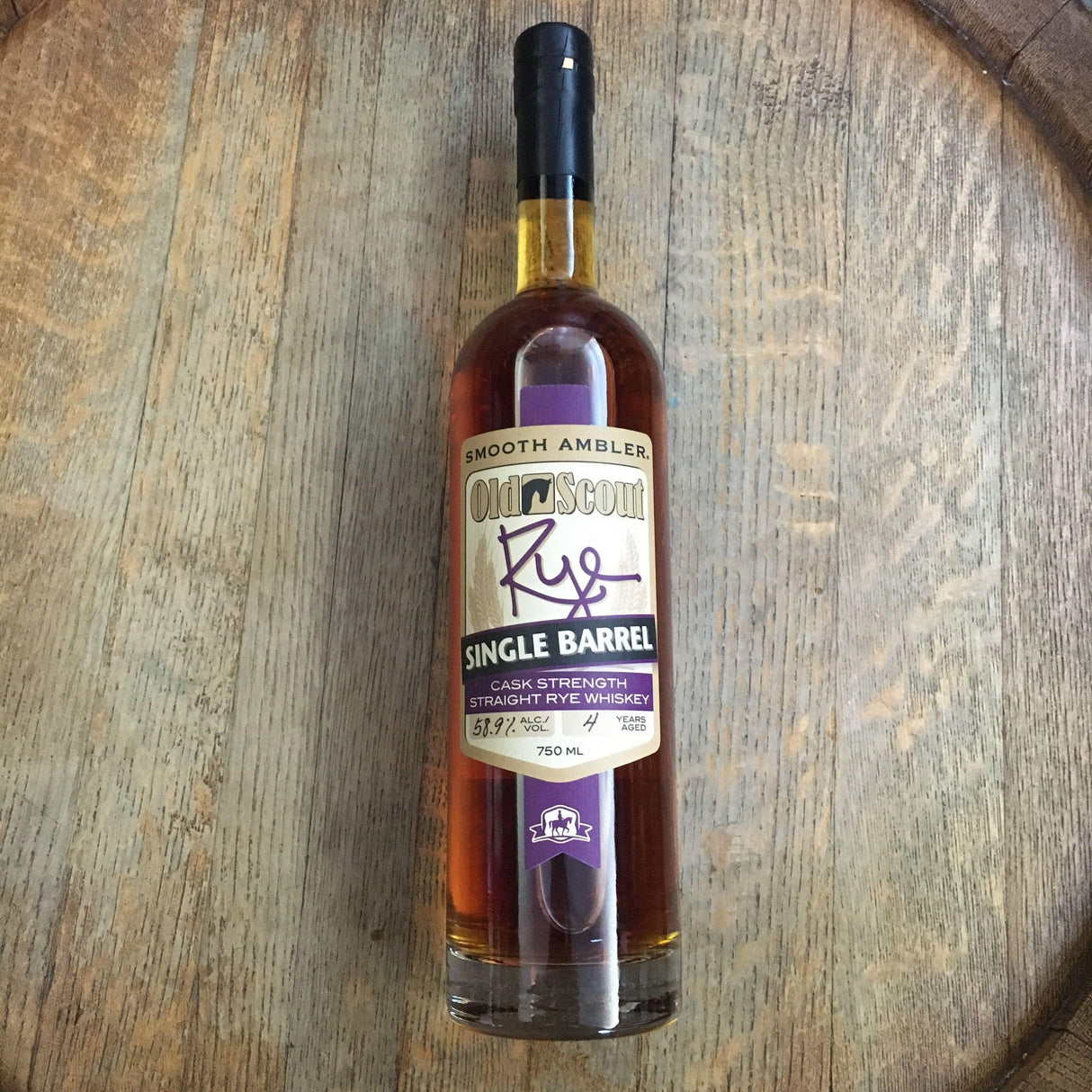 Smooth Ambler Old Scout Rye Single Barrel Cask Strength Straight Rye Whiskey | Free Shipping on orders $400+