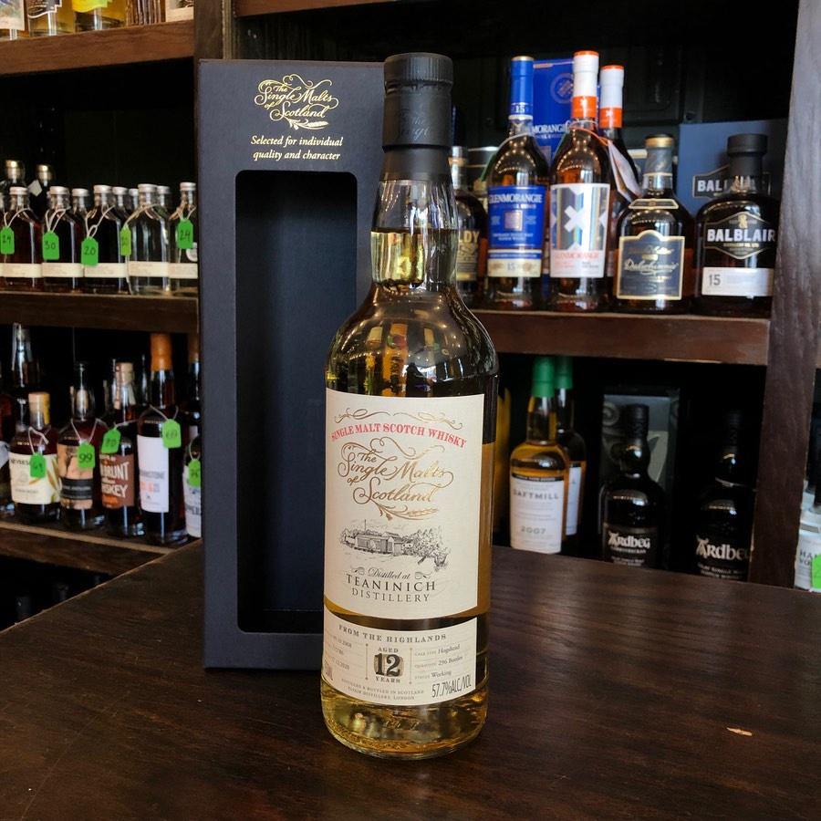The Single Malts of Scotland Teaninich 12 Years Single Malt Scotch Whisky | Free Shipping on orders $400+