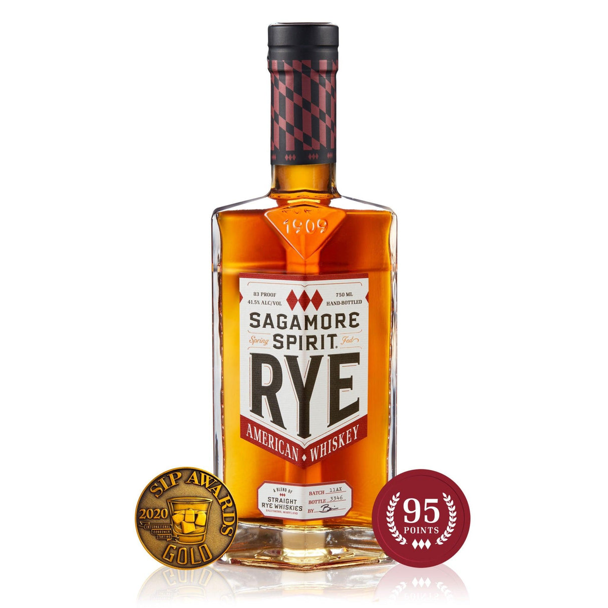 Sagamore Spirit Signature Rye Whiskey | Free Shipping on orders $400+