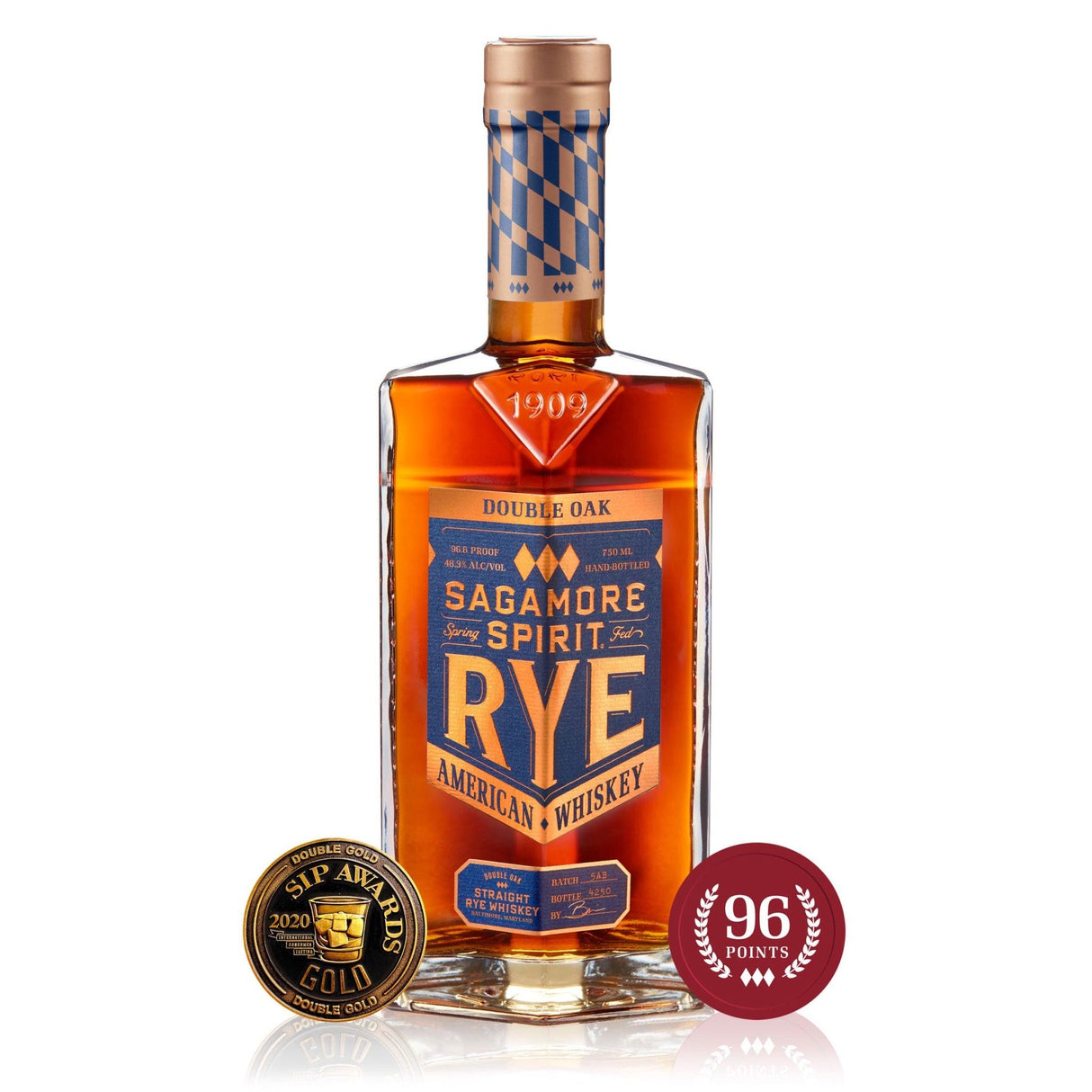 Sagamore Spirit Double Oak Rye Whiskey | Free Shipping on orders $400+