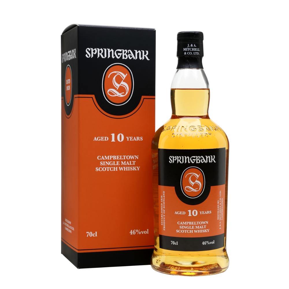 Springbank 10 Years Old Campbeltown Single Malt Scotch Whisky | Free Shipping on orders $400+