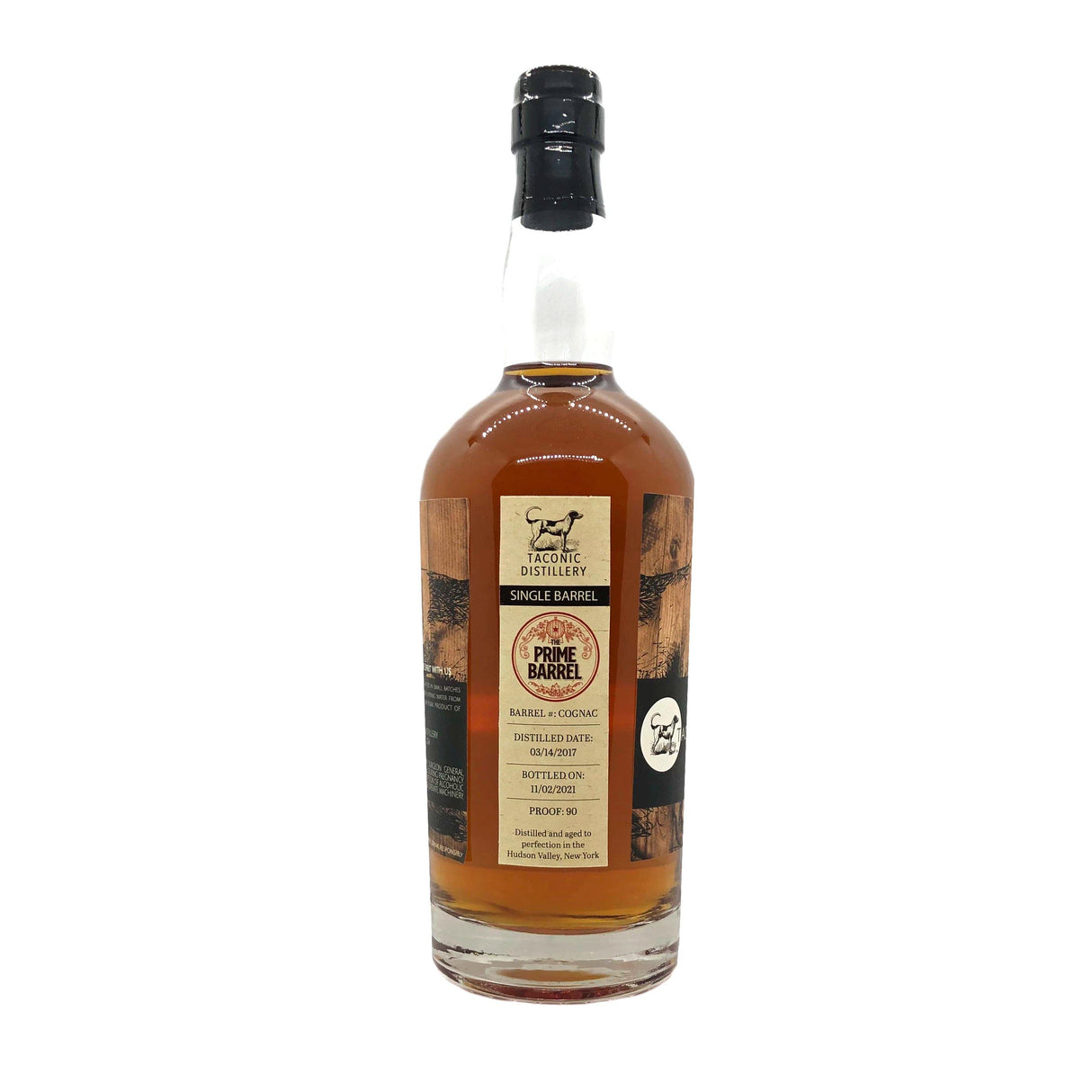 Taconic Distillery “Man’s Best Friend” Dutchess Private Reserve Cognac Cask Finish Straight Bourbon The Prime Barrel Pick #15 - De Wine Spot | DWS - Drams/Whiskey, Wines, Sake