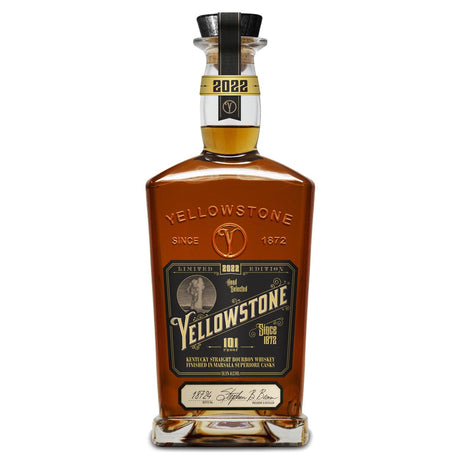 Yellowstone Limited Edition Kentucky Straight Bourbon Whiskey Finished In Amarone Casks - De Wine Spot | DWS - Drams/Whiskey, Wines, Sake