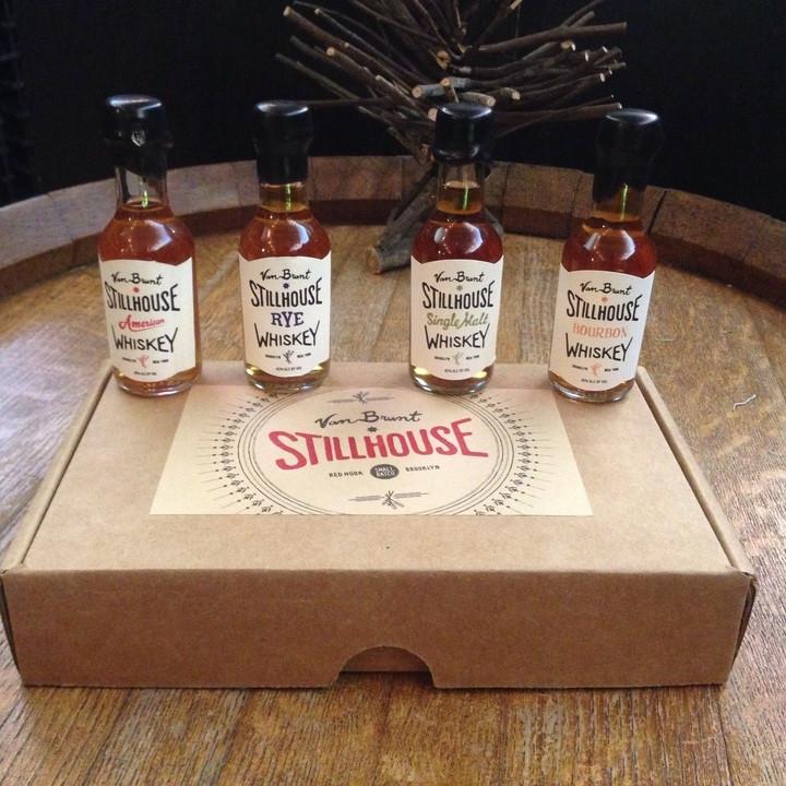 Van Brunt Stillhouse Whiskey 4 Pack 50ml Gift Set | Free Shipping on orders $400+